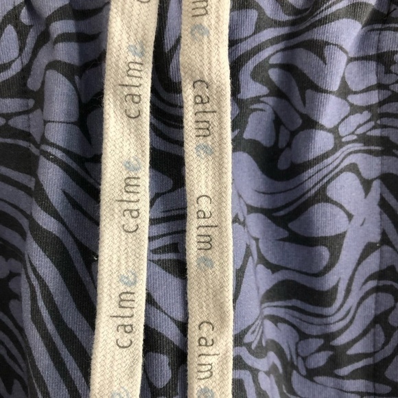 Calme By Johnny Was High Rise Updated Jogger Blue Size XS - Picture 3 of 9